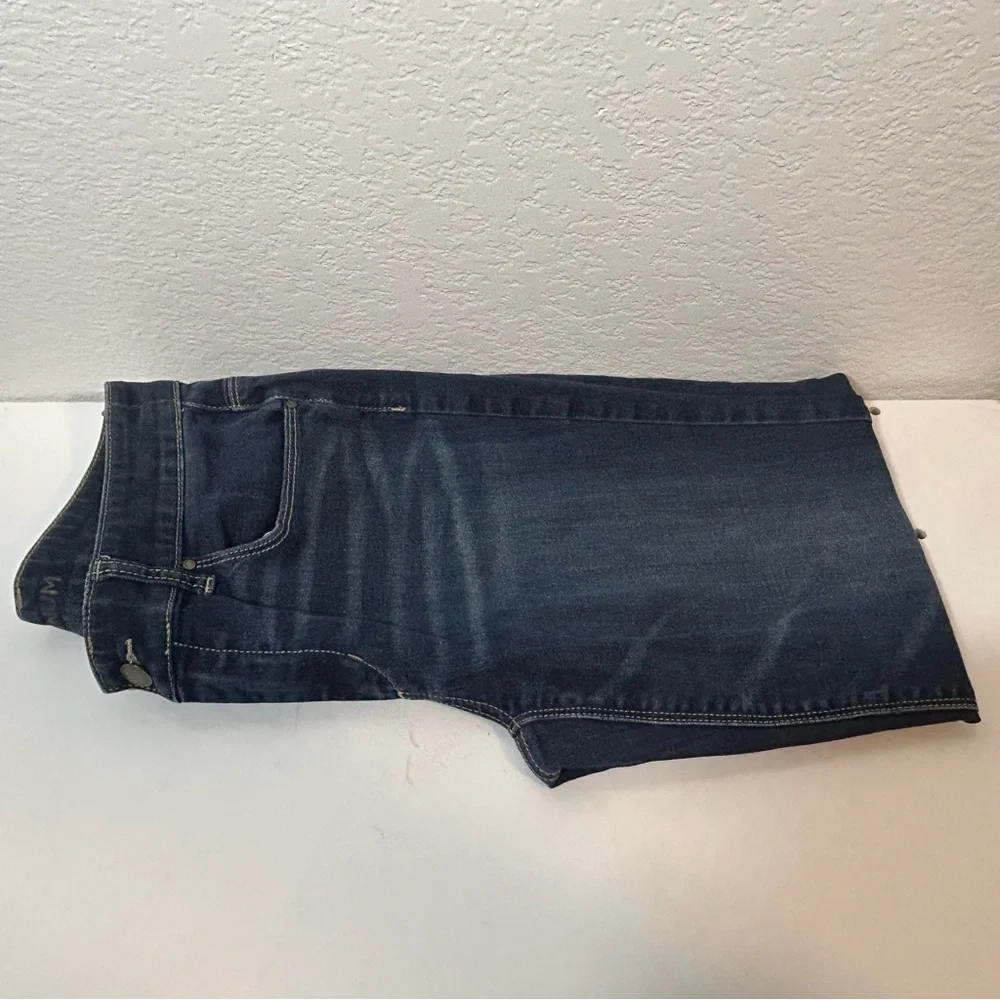 Chico’s Women's Platinum Straight Jeans Ultimate Fit Denim Size 0 Reg